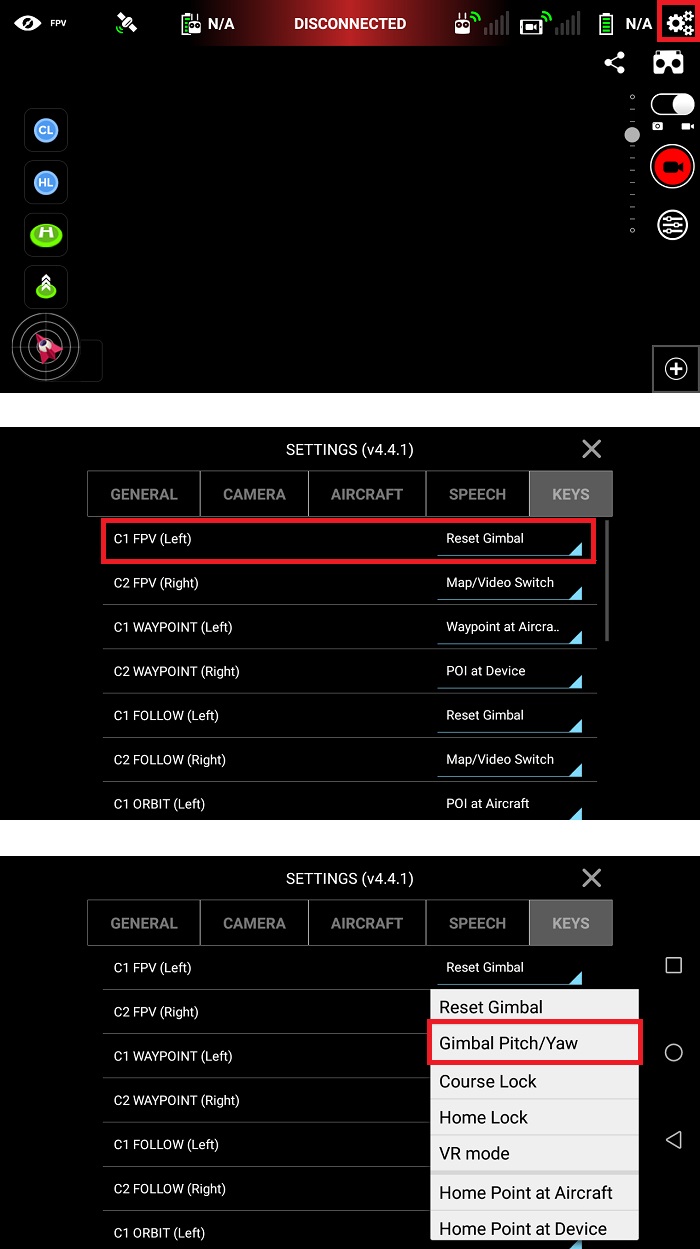 Phantom 4 camera yawing instead of tilting General Discussion DJI